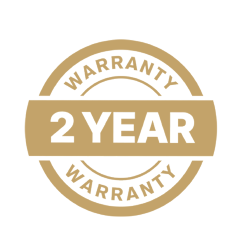 2 Year Warranty Badge