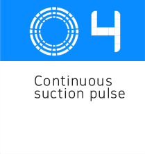 continuous suction pulse